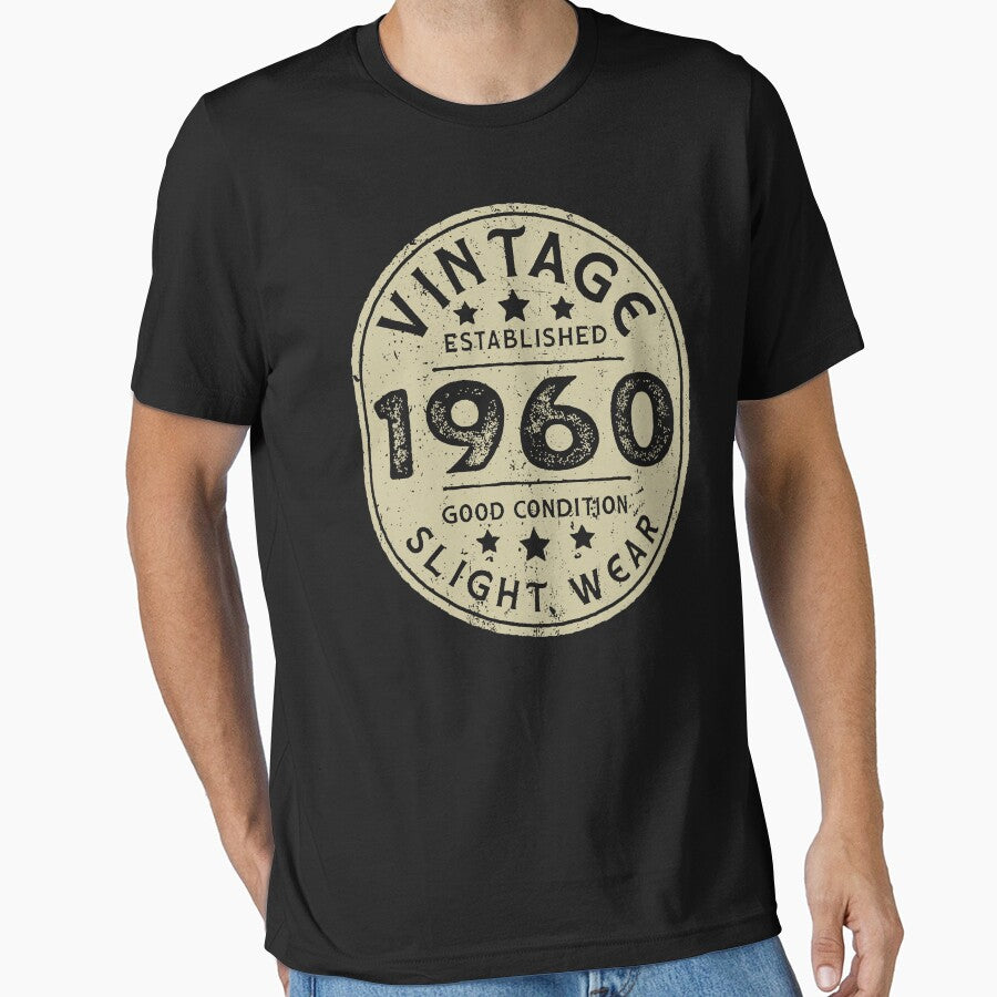 Vintage established 1960 62nd Birthday Party Retro Men by ShodweLNG