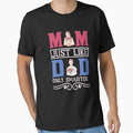 Mom like a Dad only Smarter-funny Mother's Day gift idea by BRtisticDesigns