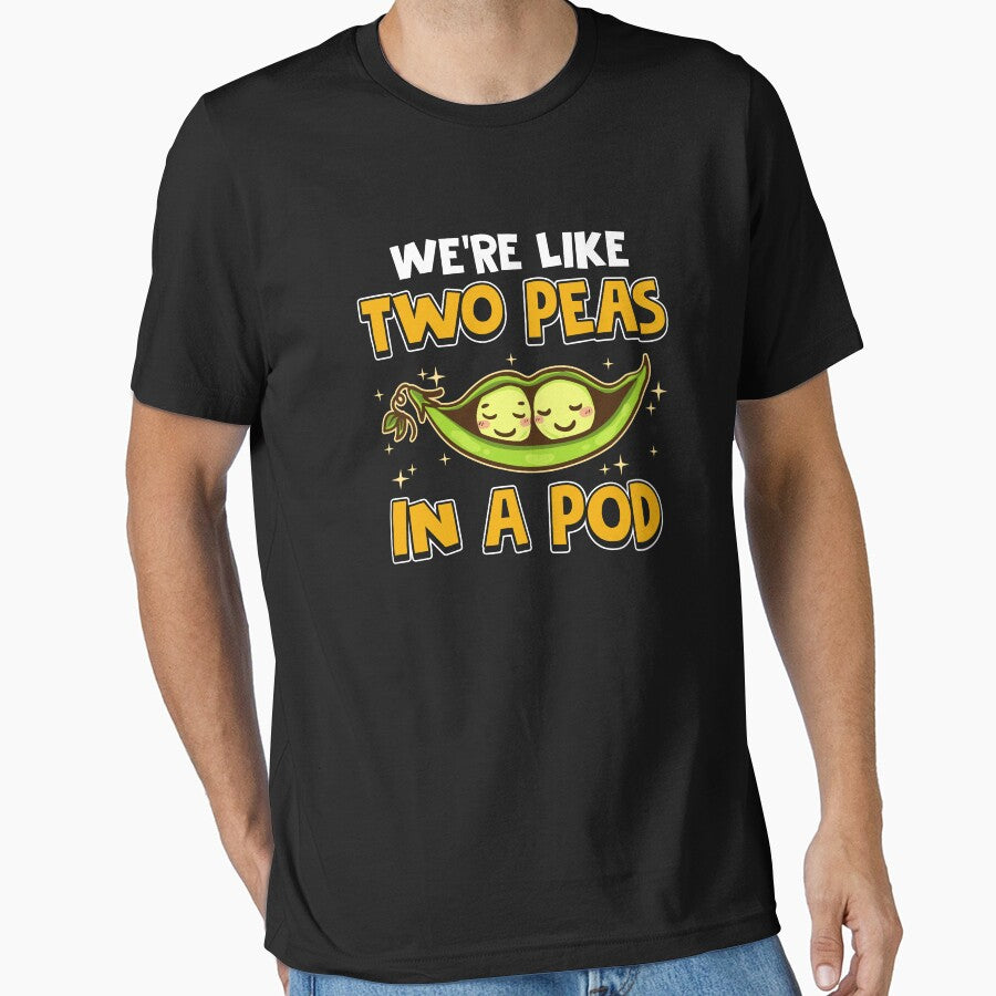 Cute We're Like Two Peas In a Pod Romantic Pun by perfectpresents