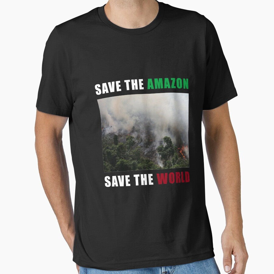 SAVE THE AMAZON | SAVE THE WORLD T-SHIRT by willowbee24