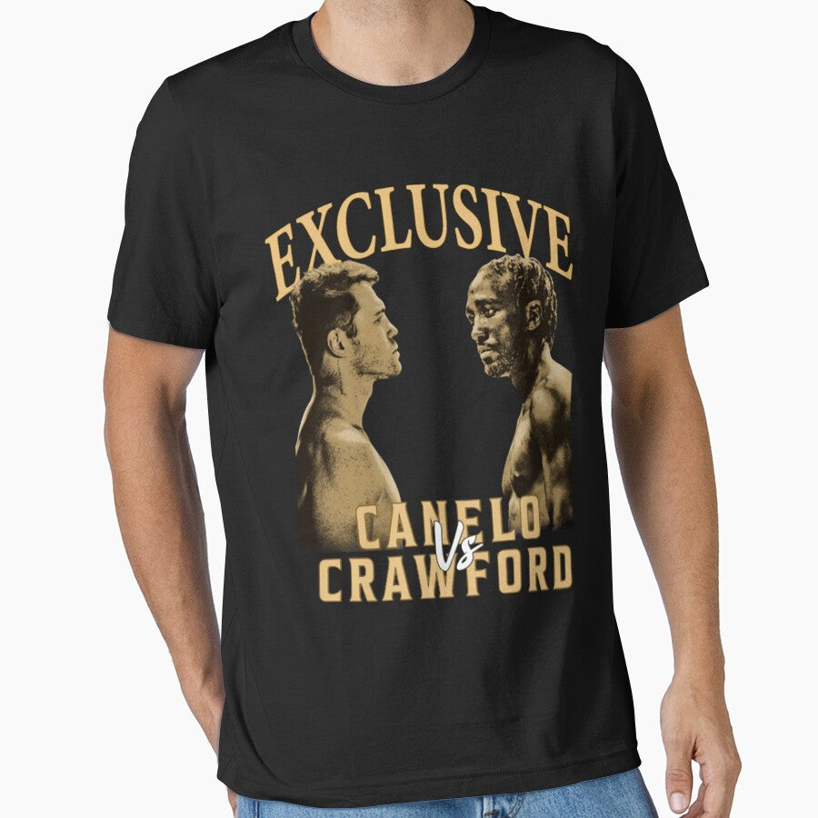 Exclusive Canelo vs Crawford T-Shirt by BraedenLark