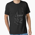 man face, one line abstract by hmgrafi36
