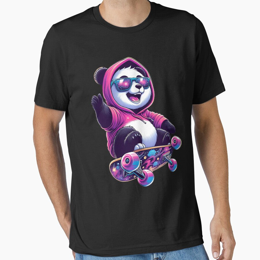 Vibe panda tee , trendy tshirt by Vibestudio-shop