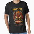 High on Fire 25th Anniversary Poster by Matinez Pink