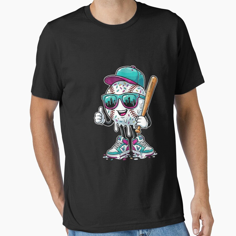 Baseball Drip Shirt for Boys Baseball 101 Apparel Youth by FrankIsabel