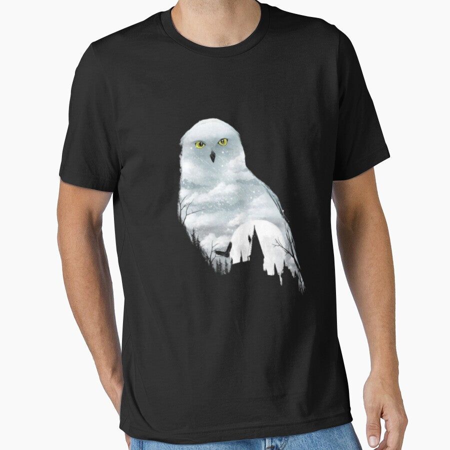 Magic Owl and Letter Silhouette by Fine Art California