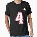 Soccer player Jersey number 4 Soccer Fans by BernoNickel