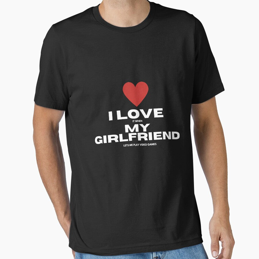 Gamer boyfriend loves girlfriend funny by LewisRichie