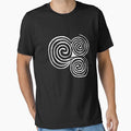 Newgrange Entrance Stone Triple Spiral Celtic Triskelion, Celtic Symbols by BETSYCAROL
