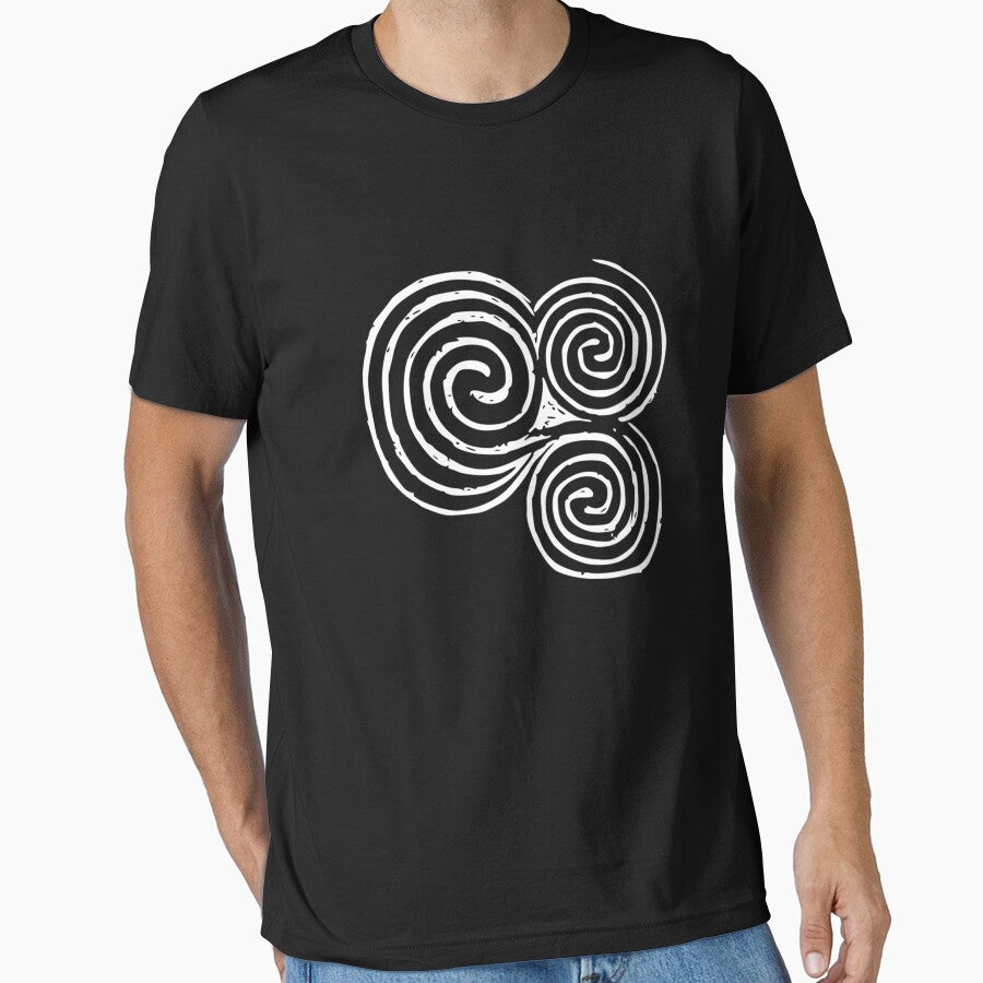 Newgrange Entrance Stone Triple Spiral Celtic Triskelion, Celtic Symbols by BETSYCAROL