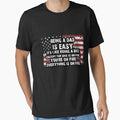 Being a Dad Funny saying Quote Gift Tee by Akmloza