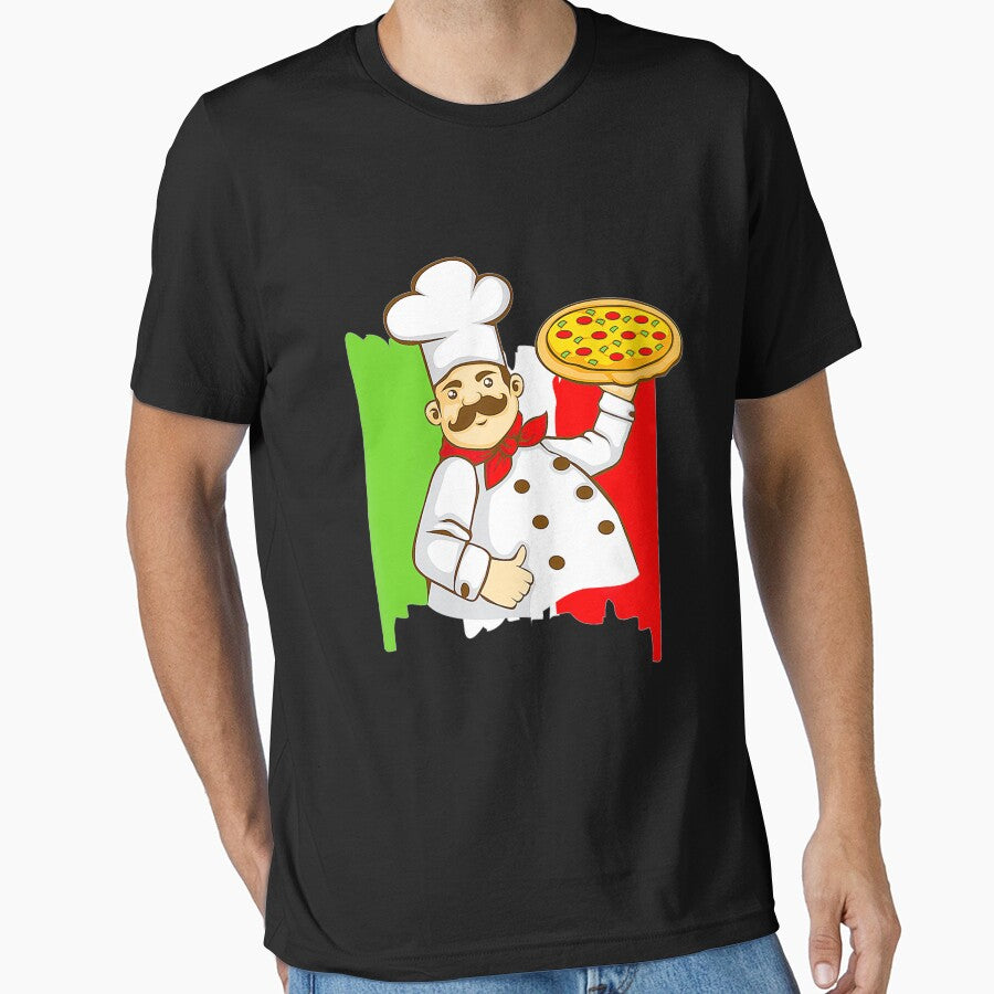 Pizza Chef Clip Art for an Italian Food Lover by moltnegligible