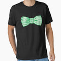 St Patricks Day Bow Tie Shamrocks for Men Boys Premium by branquerulous