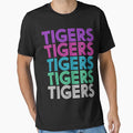 Retro Tiger Gift for Her Women or Girls T-Shirt by LenaEhrlichmann