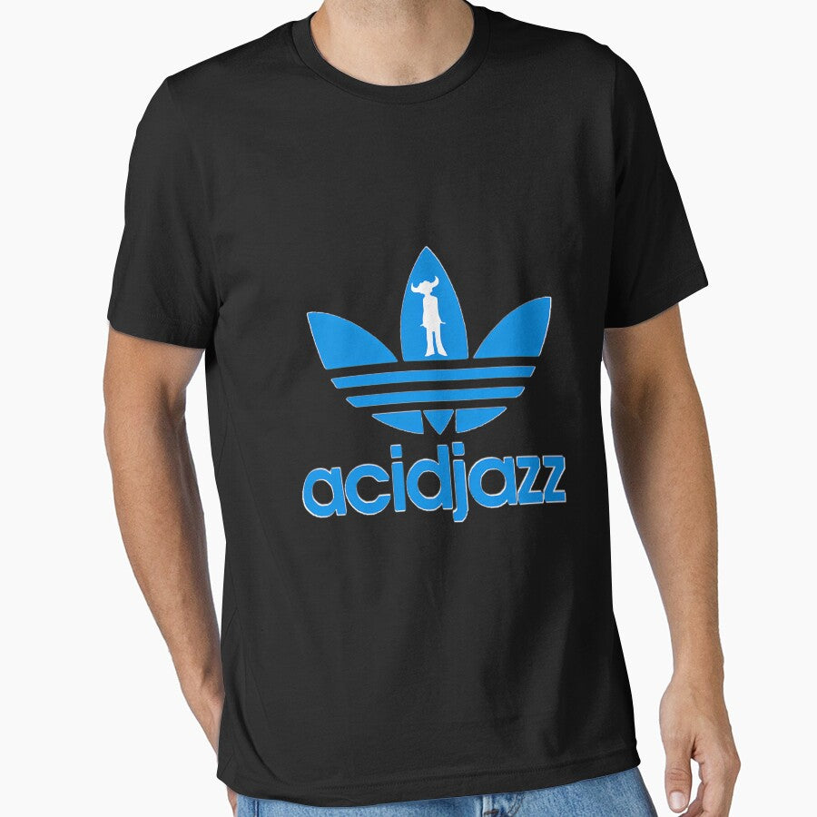 Acid Jazz Jamiroquai Blue White by AdiaaJones