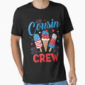Cousin Crew 4th of July Patriotic Kids USA Family Matching by GreggRoss