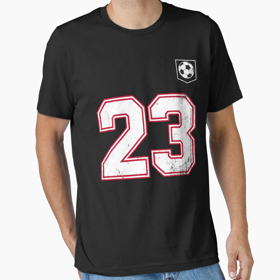 Soccer player Jersey number 23 Soccer Fans by BernoNickel