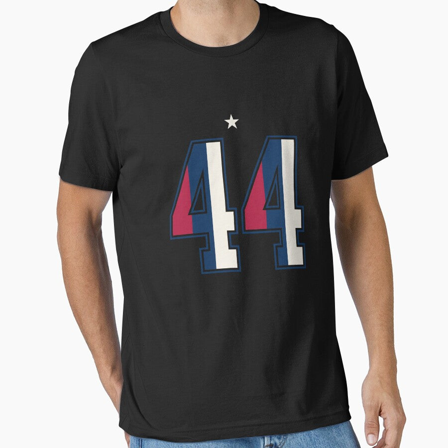 44 Patriotic American Sports Jersey Number Fan Athlete by SofenArt