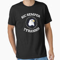 American Patriot Sic Semper Tyrannis Bald Eagle print by jakehughes2015