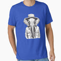 Elephant B/W by Toms Tee
