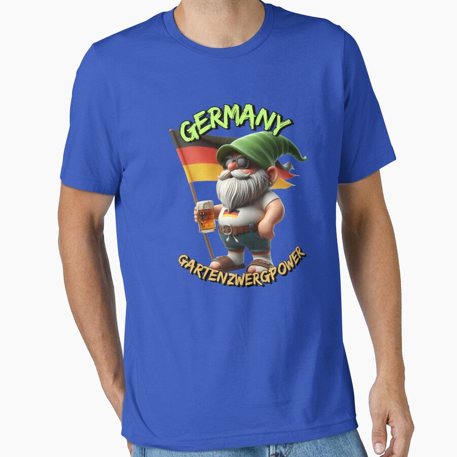 Garden Gnome goes EM - Garden Gnome Power 10 by Toms Tee