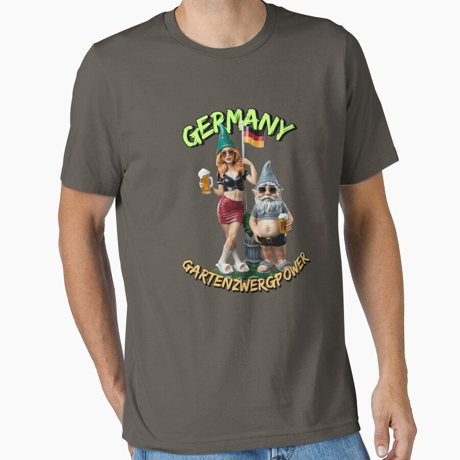 Garden Gnome goes EM - Garden Gnome Power 15 by Toms Tee