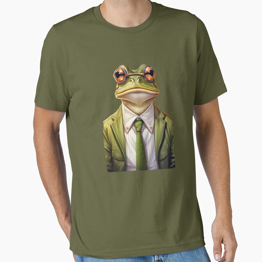 Cool frog by Toms Tee