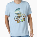 Ride the bike - Bike Spirit - landscape 2 by Toms Tee