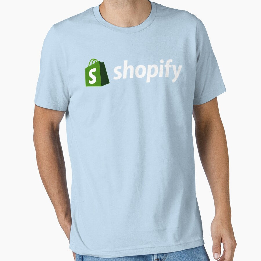 LOGO-SHOPIFY-ESSENTIAL-T-SHIRT by KimRhein