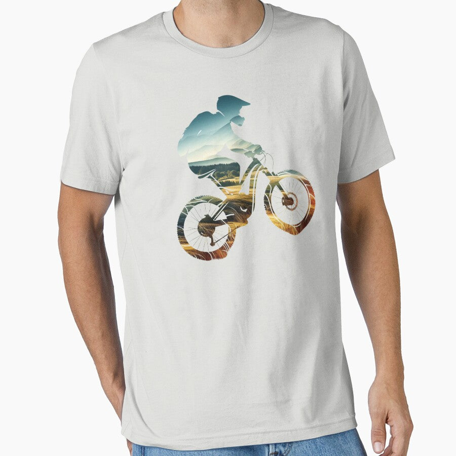 Copy of Ride the bike - Bike Spirit - landscape by Toms Tee