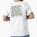 Knees Weak Spirit Strong Funny Festival Shirt Rave Humor Concert Outfit Party Tee by Tattee