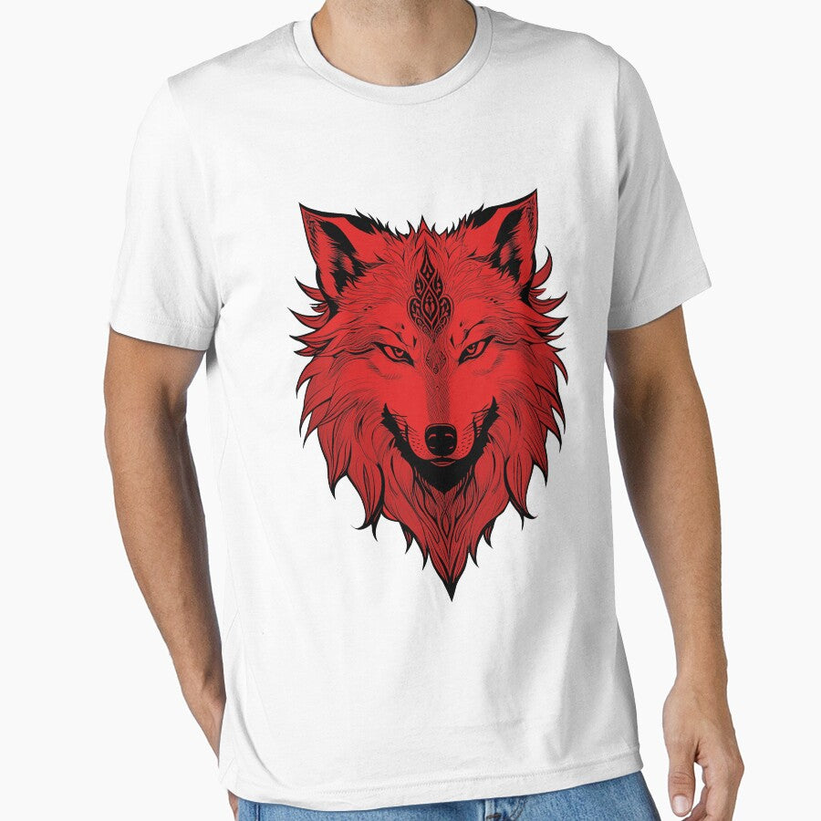 Copy of Illustration of a Purple Wolf in Vector Style by NordicBadger
