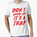 Don't Grow Up - Text T-shirt by Clothesify