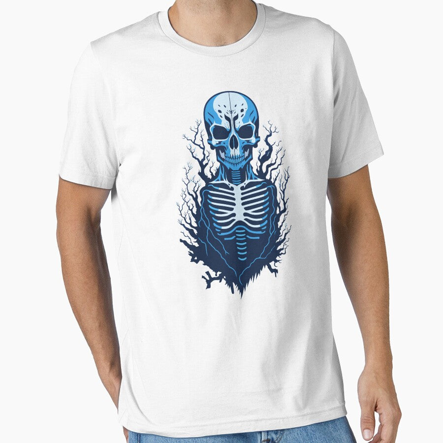Skeleton Illustration in Vector Style by NordicBadger