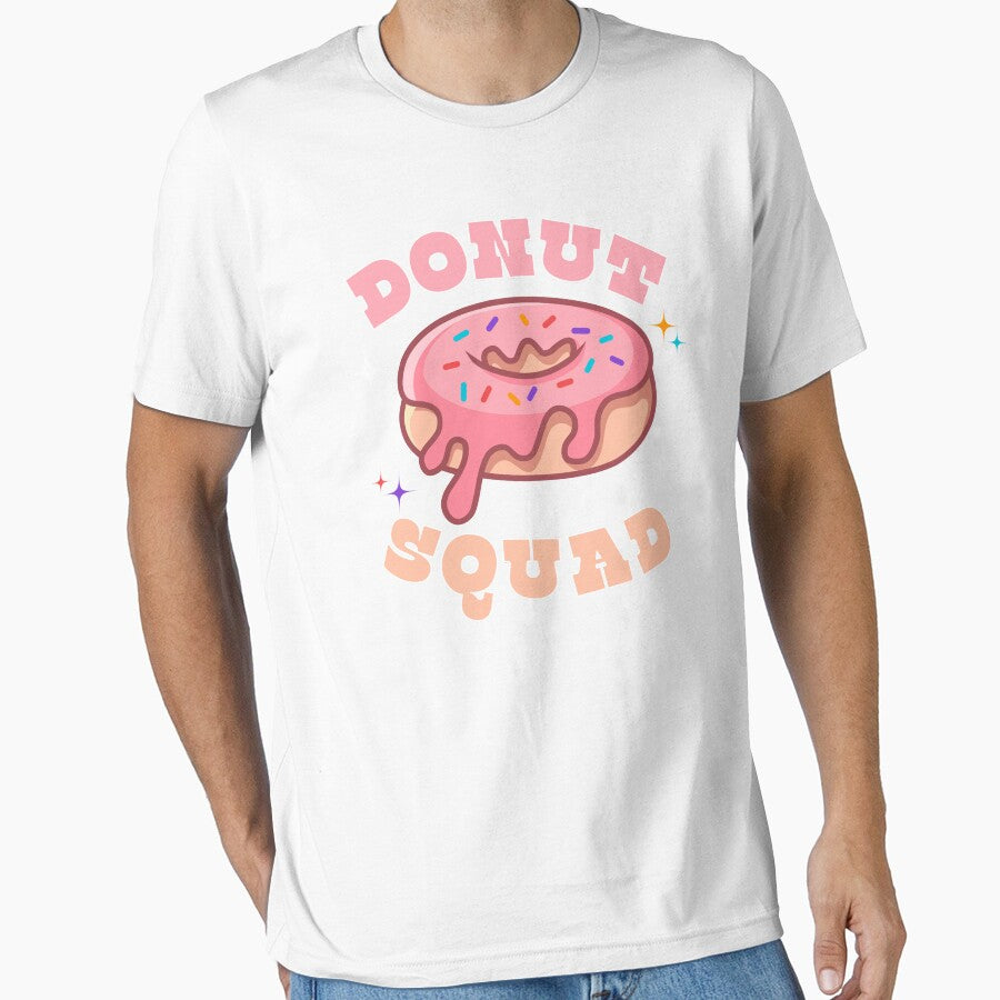 Donus Squad Foodie Birthday Team Crew T-Shirt by CCey