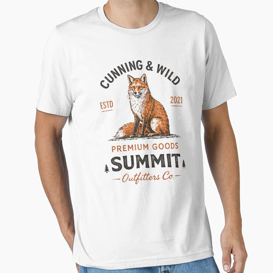 Cunning & Wild Vintage Fox Design by Matinez Pink