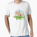 Cartoon Movie in Family Car Vintage Futuristic Flying by ArtSnapper
