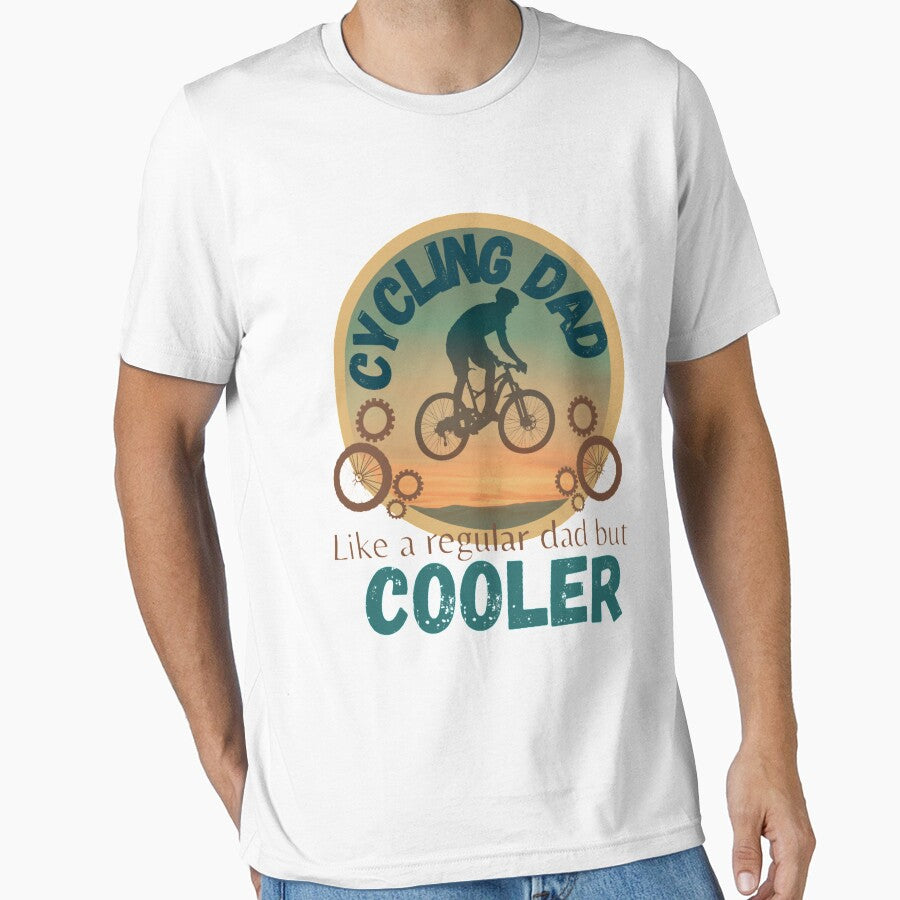 Copy of Cycling Dad Like A Regular Dad But Cooler , Fathers Day Shirt, Daddy Shirts, Fathers Day Gift Shirt, Funny T-shirts for Dad by Special-Art1
