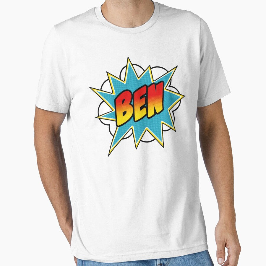 Boys Ben Comic Book Superhero Name by Rixta82