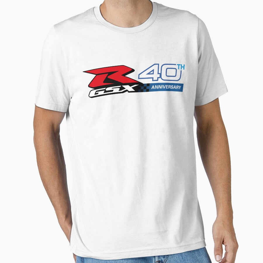 Suzuki GSXR 40th Anniversary White by chromedome-CDD