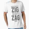 Know When To Zig With Others And When To Zag Alone - Inspirational by Vector-Artist