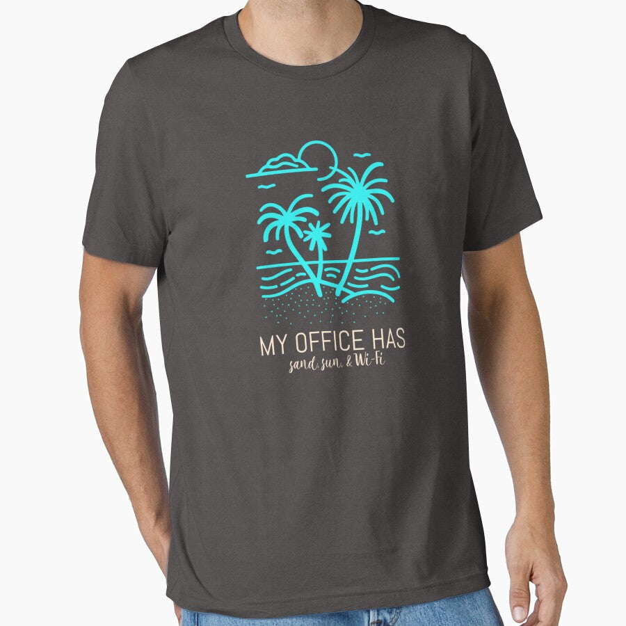 My Office Has Sand, Sun, & Wi-Fi Destination Wedding Planner by HeavenlyHuesStudio