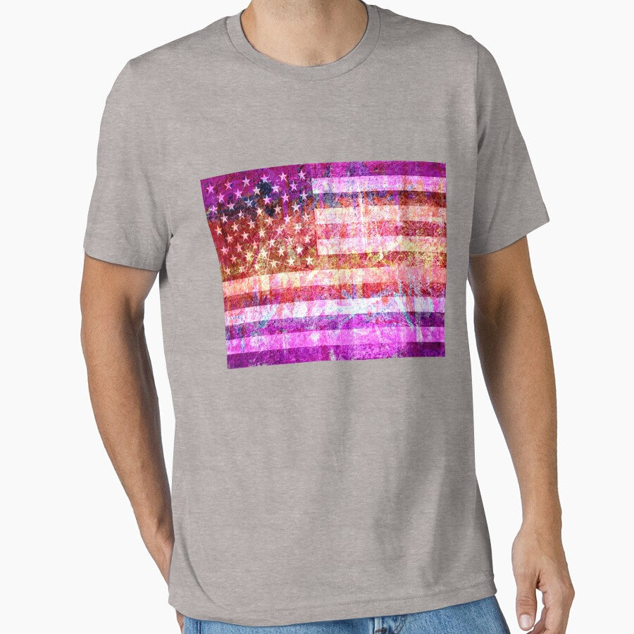Art Grunge American Flag by enhan