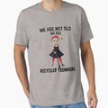 We Are Recycled Teenagers T-Shirt by shop   luisant
