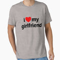 I Love My Girlfriend Heart Hot Girlfriend Love My Girlfriend Gear by DynamicDesign