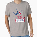 Mom American- tshirt. mom, funny mom , mom life , USA , patriotic , womens 4th of july, mama,mothers day gift by YADESING