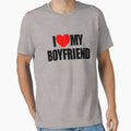 I Love My Boyfriend Red Heart I Love My Boyfriend Gear by DynamicDesign