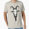 Meet “Zephyr” – the cool goat head by Toms Tee