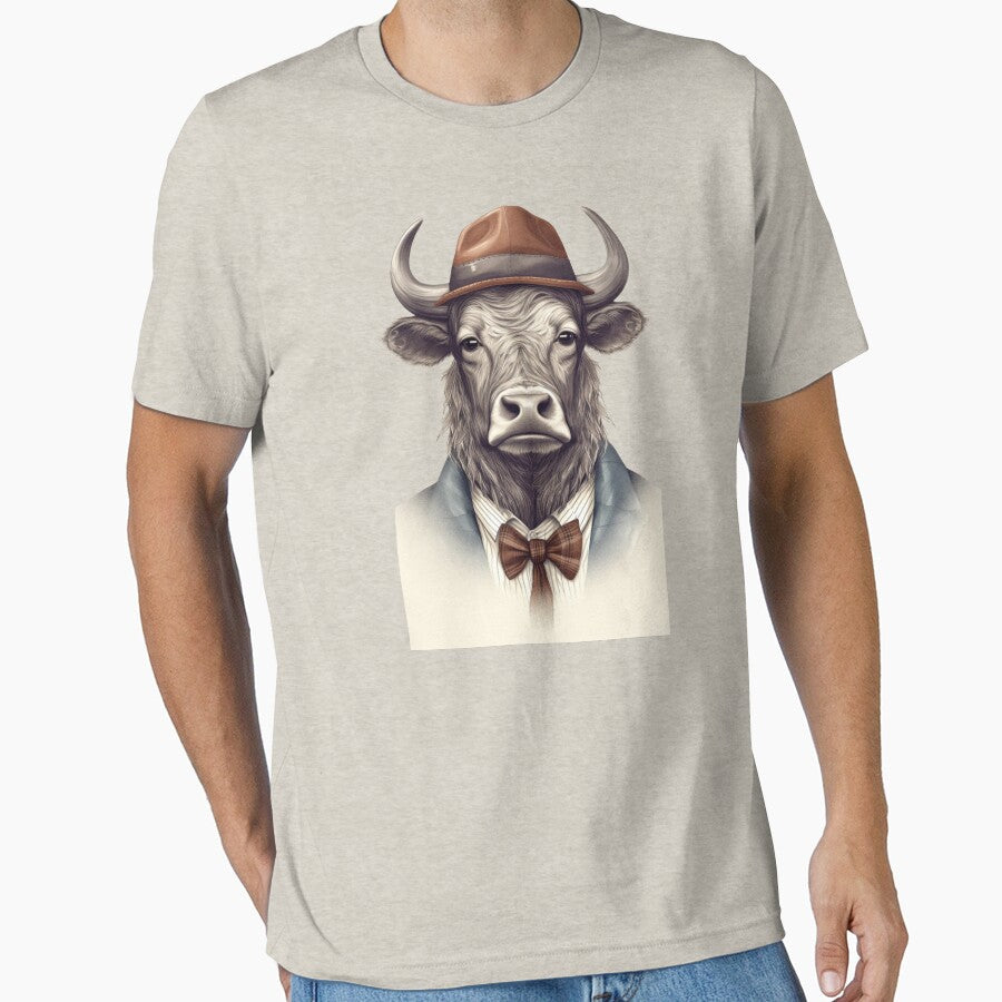 Farmer Joseph Cow Stylish by Toms Tee
