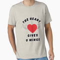 The Heart Gives You Wings by MilabArt
